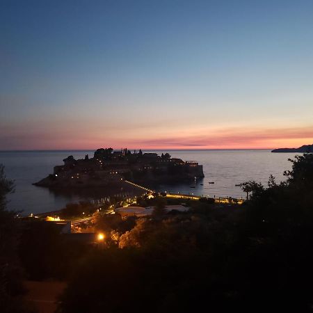 Apartman Rosemary Sveti Stefan Buitenkant foto