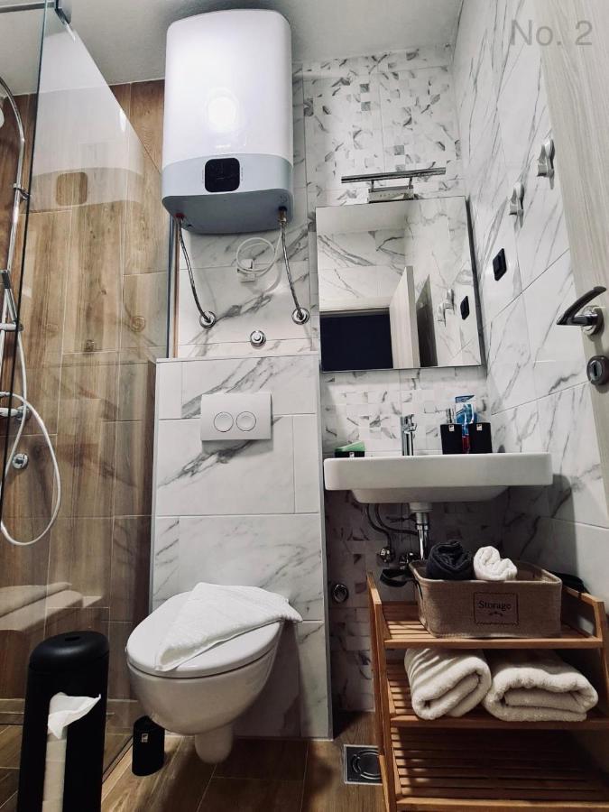 Apartman Rosemary Sveti Stefan Buitenkant foto