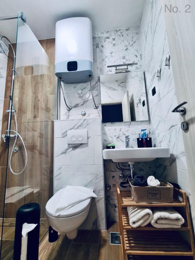 Apartman Rosemary Sveti Stefan Buitenkant foto